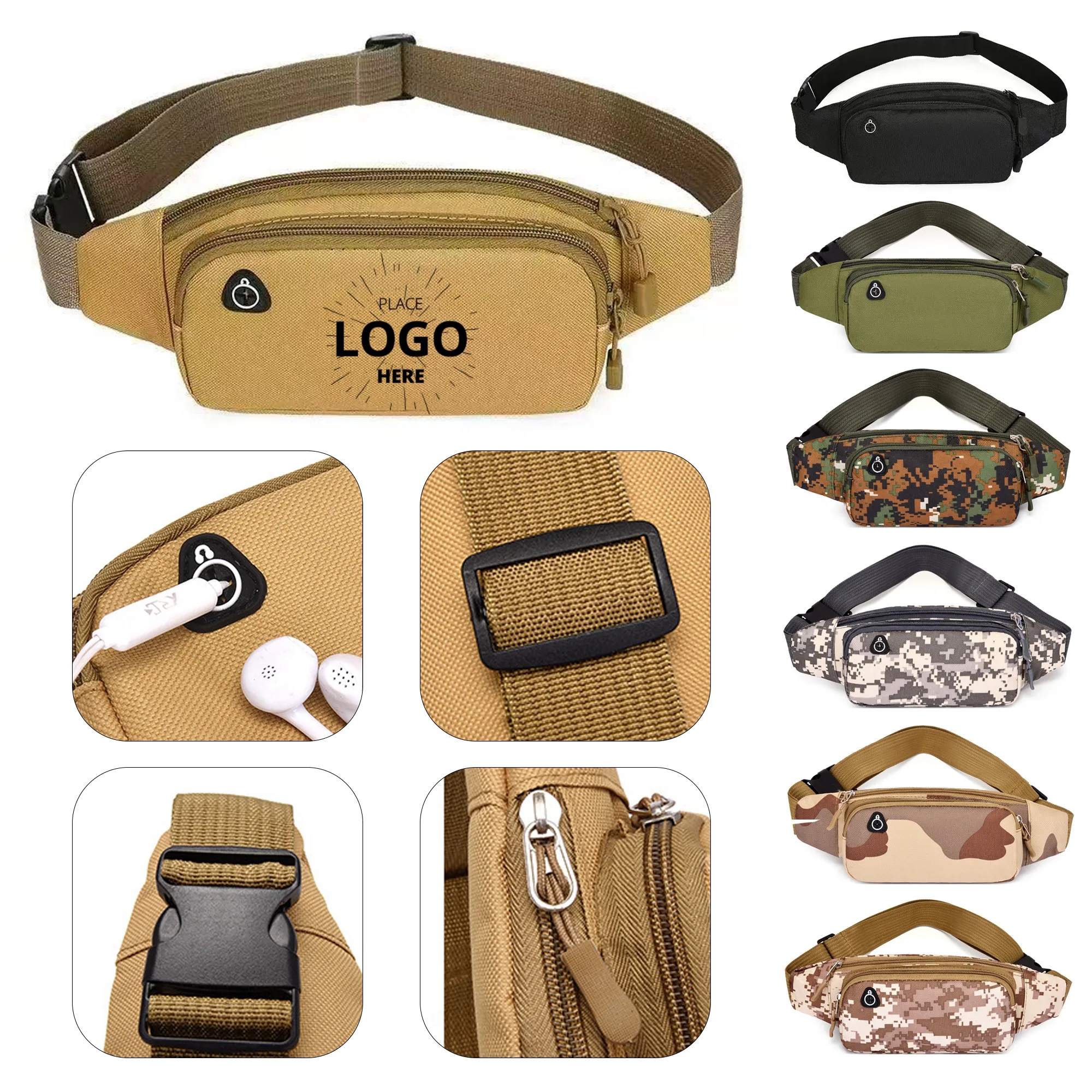 Camouflage Outdoor Sports Leisure Bag 4