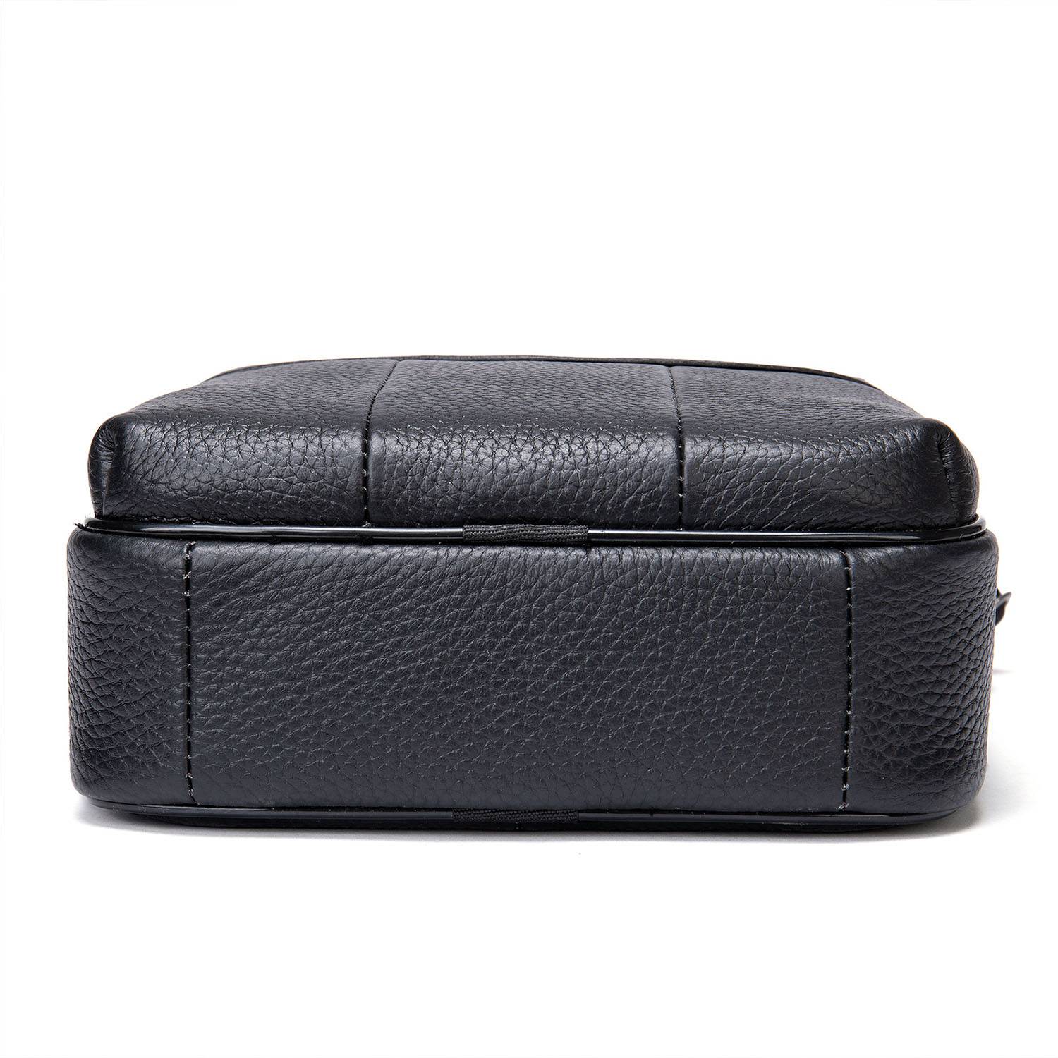 Genuine Leather outdoor business men's crossbody bag 8
