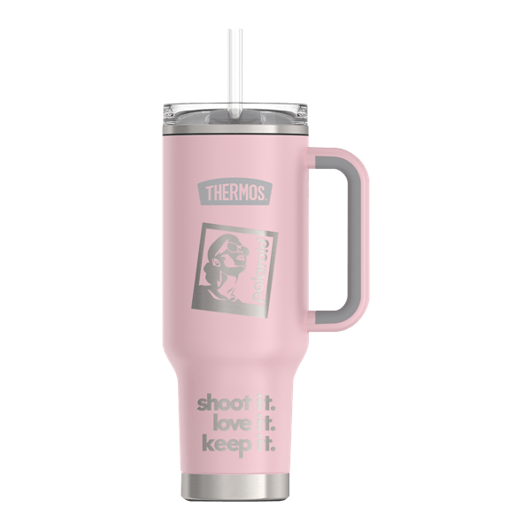 Thermos 40oz Stainless Steel Cup Holder Mug 370