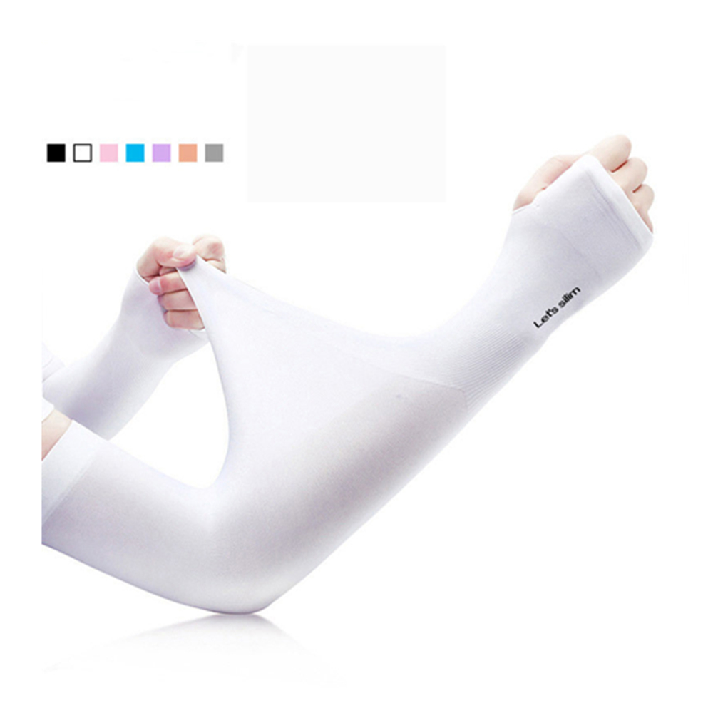 Sun Proof Outdoor Arm Sleeves w/Thumb Holes 4