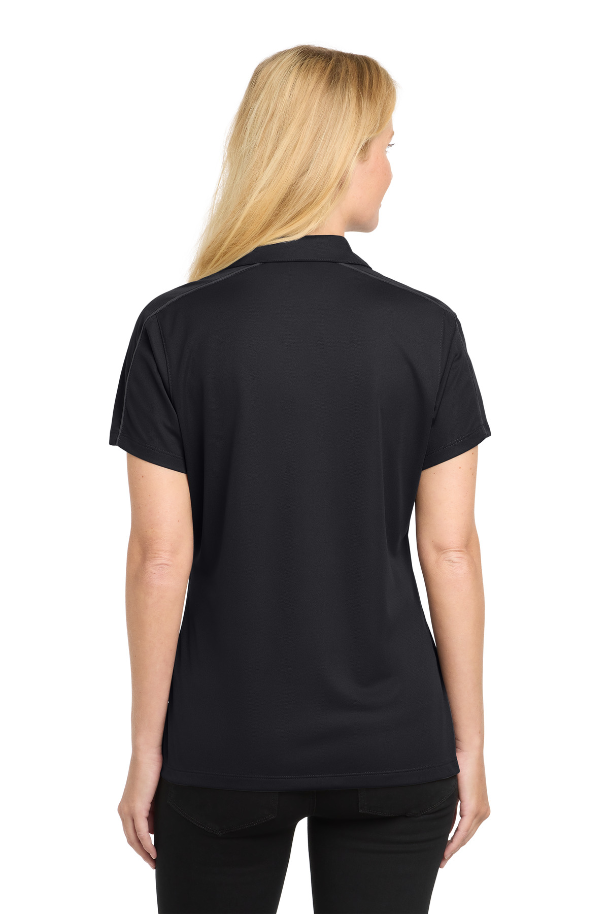 Sport-Tek Women's Micropique Sport-Wick Piped Polo. LST653 31