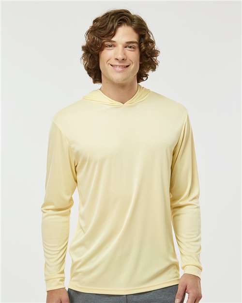 Unisex Bahama Performance Hooded Long Sleeve T-Shirt - 220 19