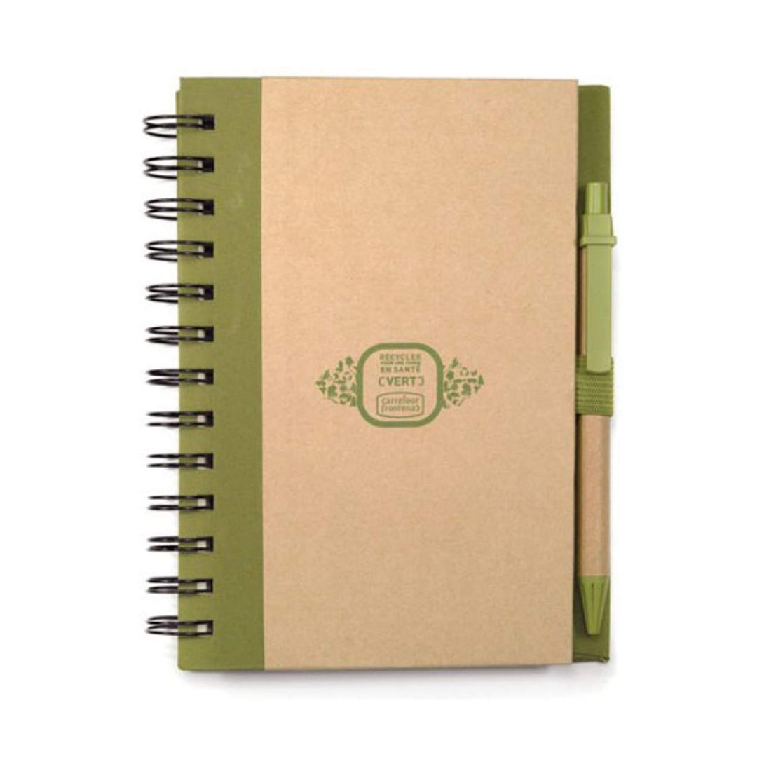 Spiral Bound Notebook & Harvest Pen 12