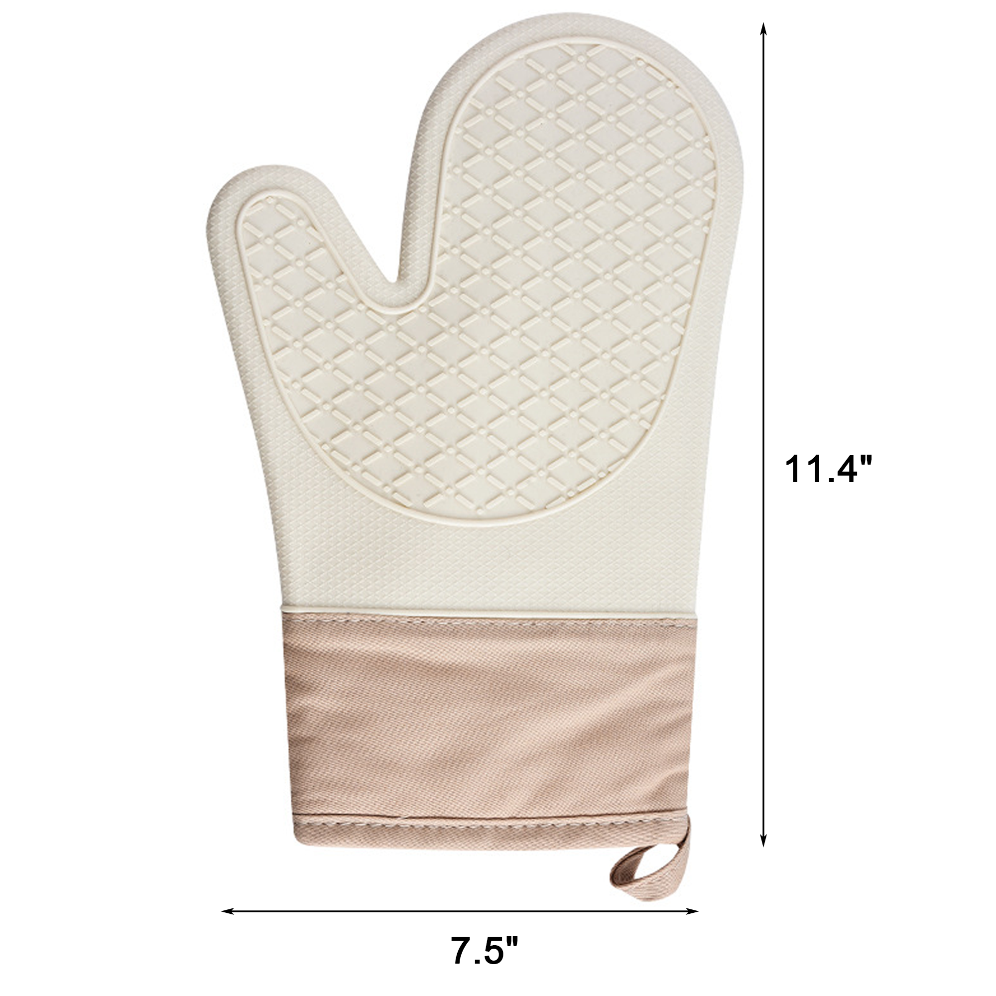 Kitchen Oven Mitts Made of Heat-Resistant Silicone 4