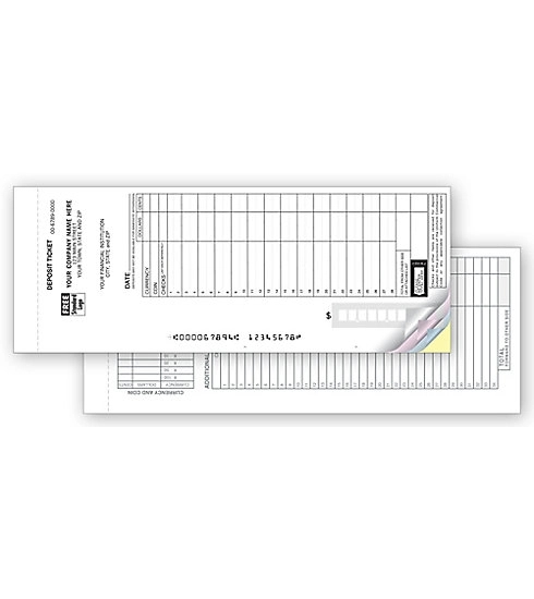 Deposit Tickets, Loose, Maximum entry 1