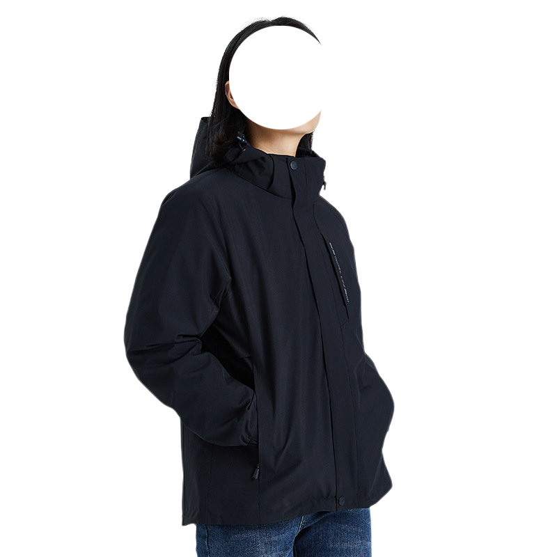 Waterproof Detachable 2-layer Hiking Jacket & Outdoor Coat 4