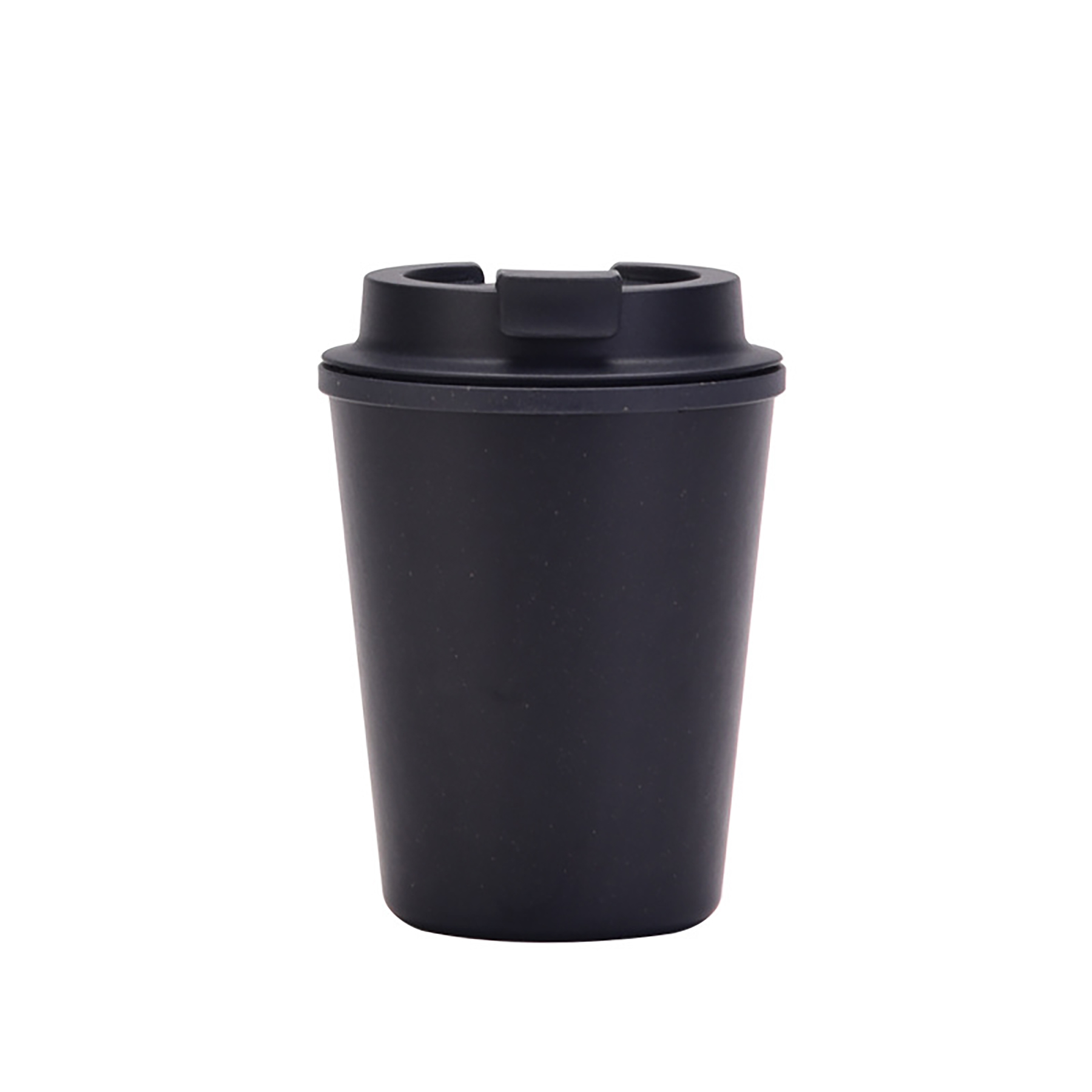 12oz Portable Wheat Straw Coffee Cup With Lid 4