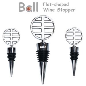 Stylish And Eco Friendly Ball Flat Wine Stopper Cork 3
