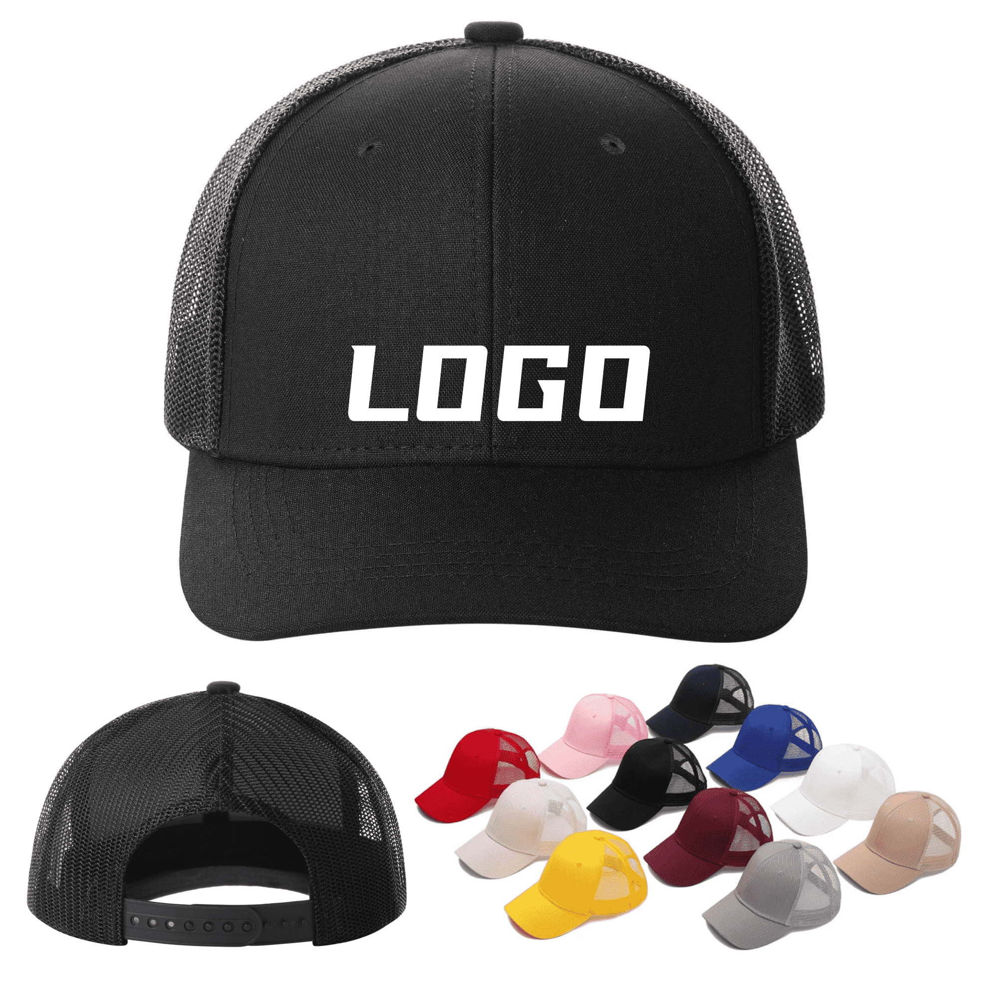 MOQ10 Mesh Back Trucker Cap 2
