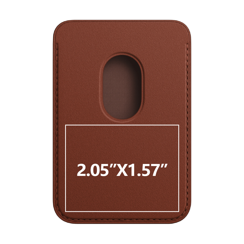 Custom iPhone Leather Wallet with MagSafe
