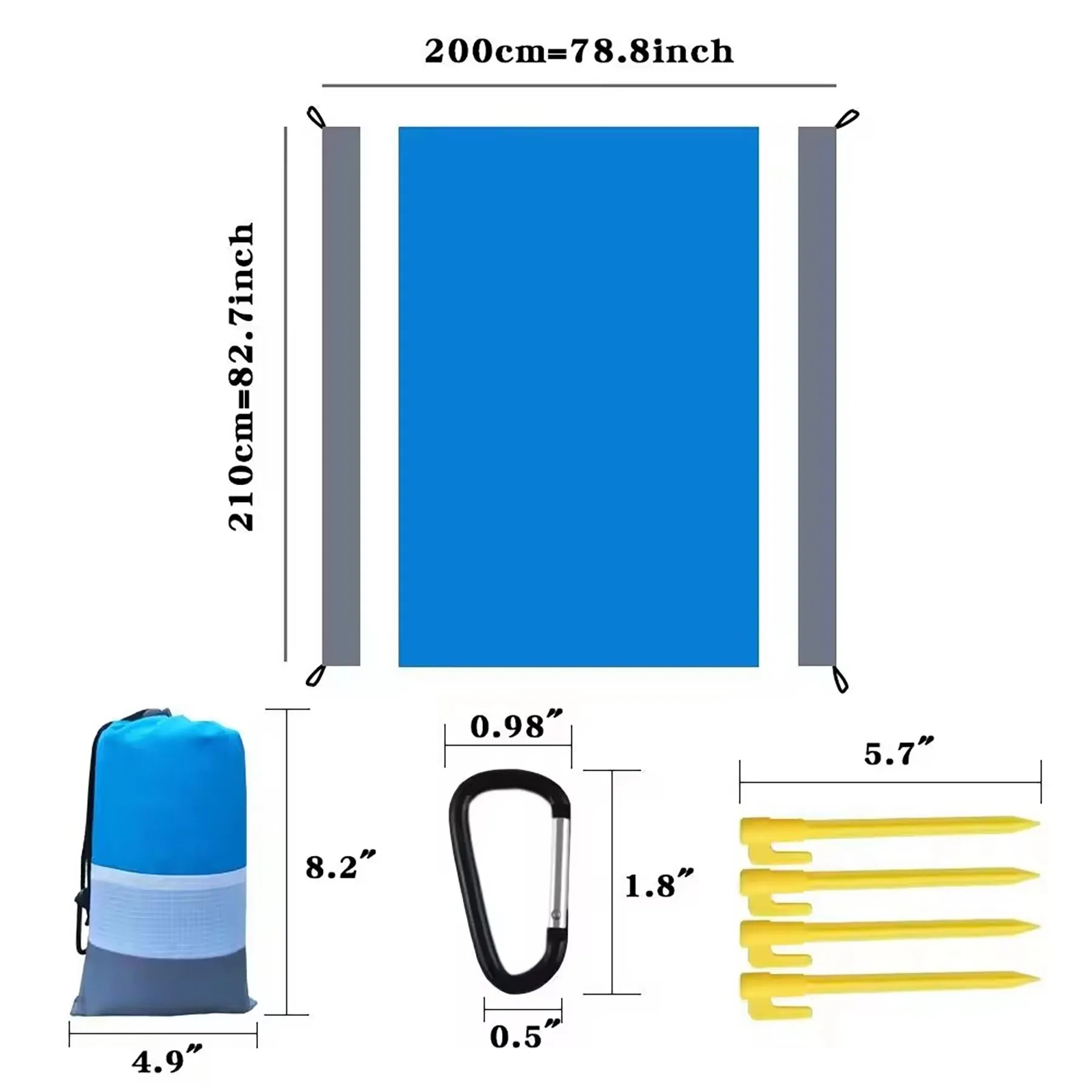 79"*83"Waterproof Camping Mat 1