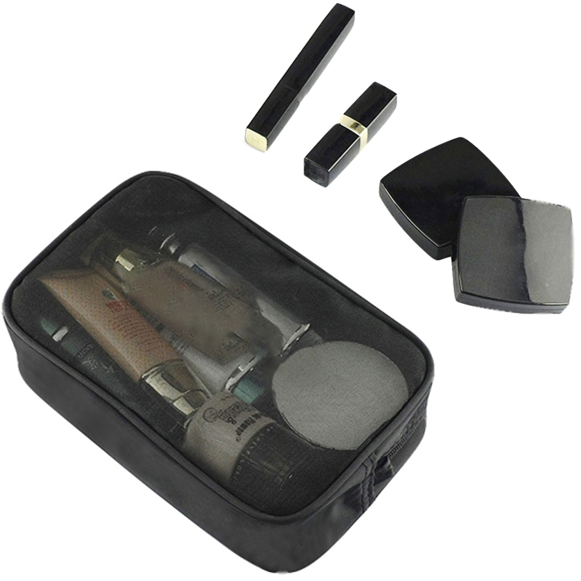 Large Travel Coemetic Mesh Pouch 2