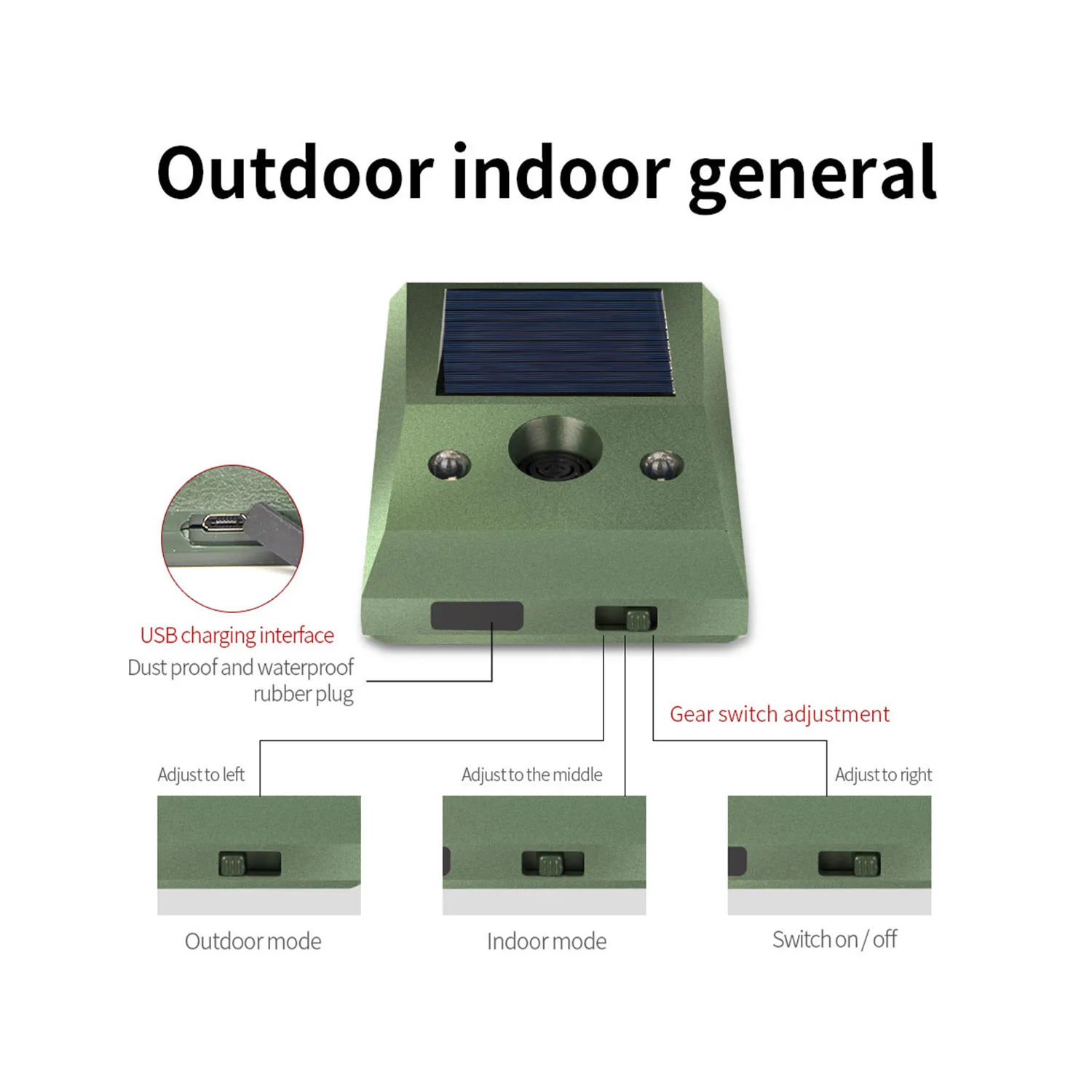 Sloar Powered Animal Repeller 5