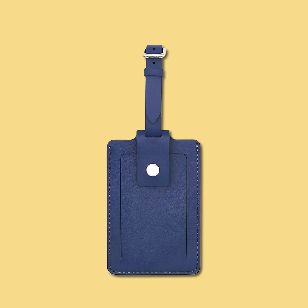 Premium Genuine Leather Luggage Tag
