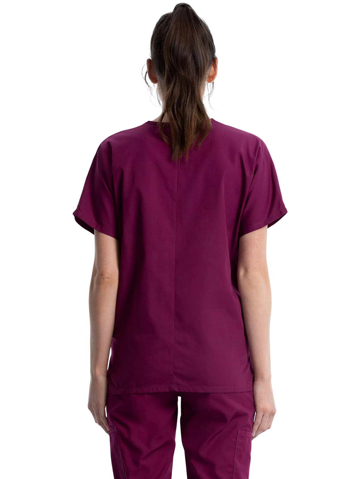 Cherokee - Workwear Originals - Women's 2-Pocket V-Neck Top 101