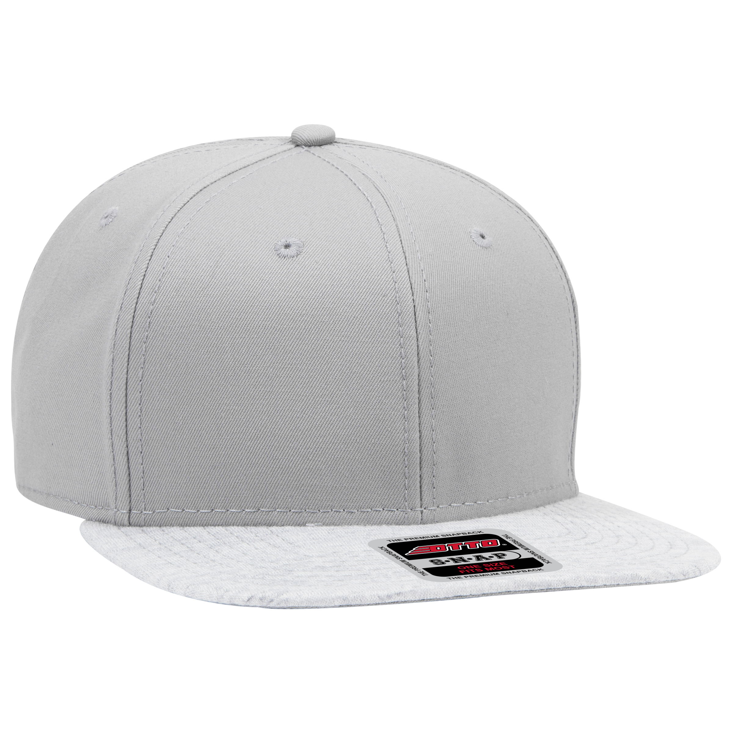 OTTO CAP® OTTO SNAP 6 Panel Mid Profile Snapback Hat 2