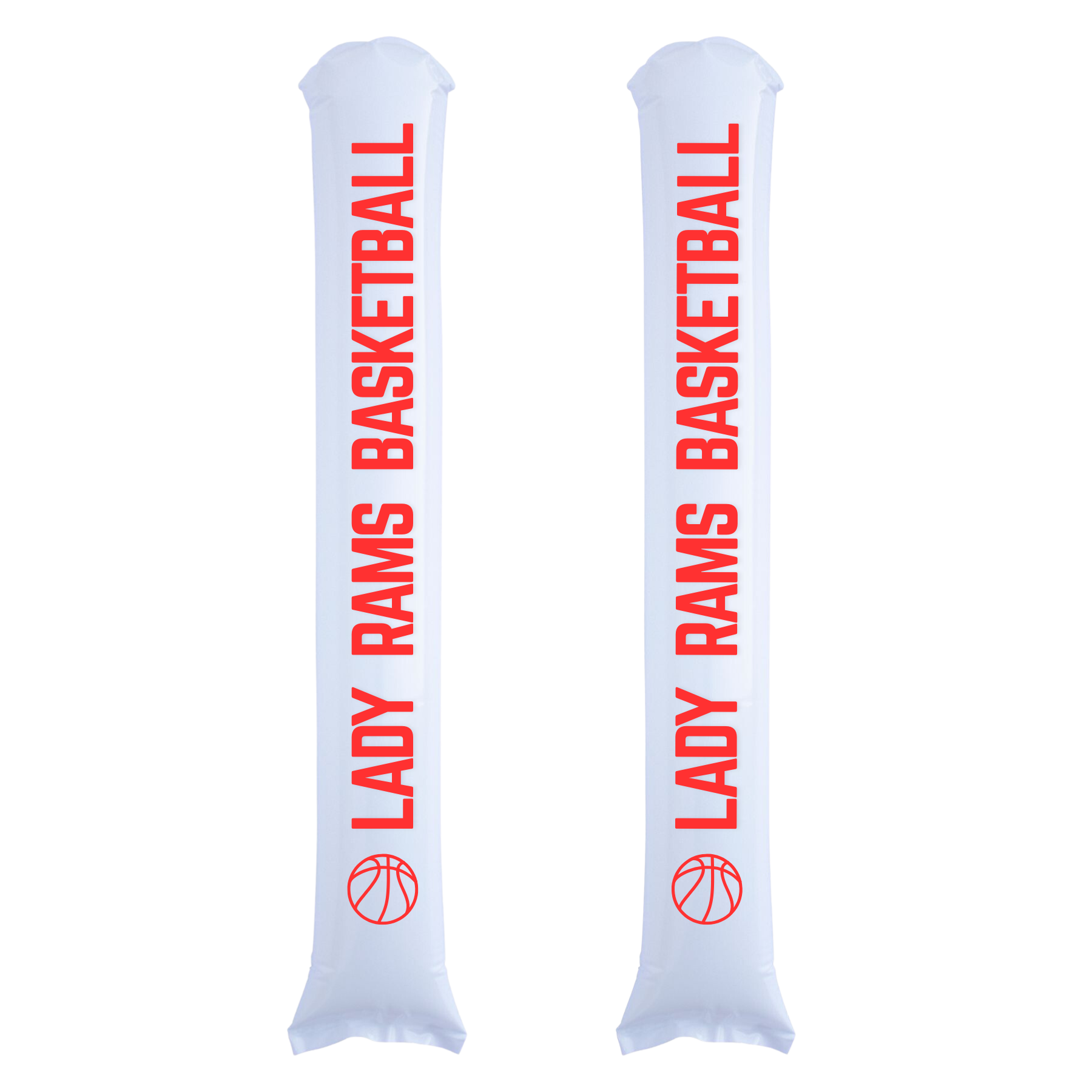 Rush BamBams Flat Pair/Bulk Pk/Includes Straw/No Polybag (23.5"x4.25") 36
