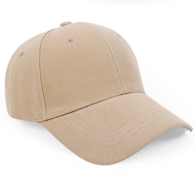 Embroidered Cotton Baseball Cap - Solid Color 8