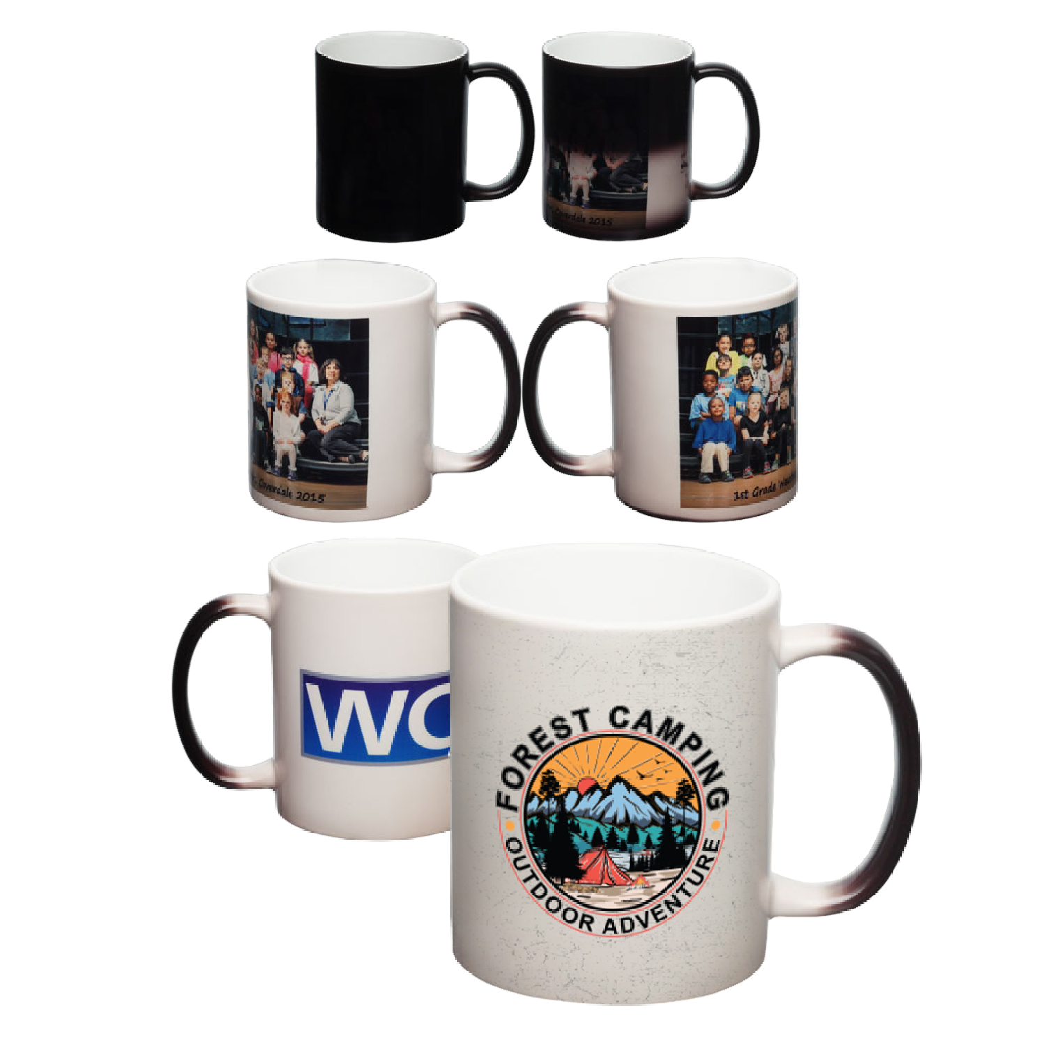 Color Changing Ceramic Coffee Mug, 11 oz. 4