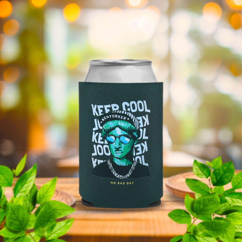 Full Color Digital Foam Collapsible Coolies 5