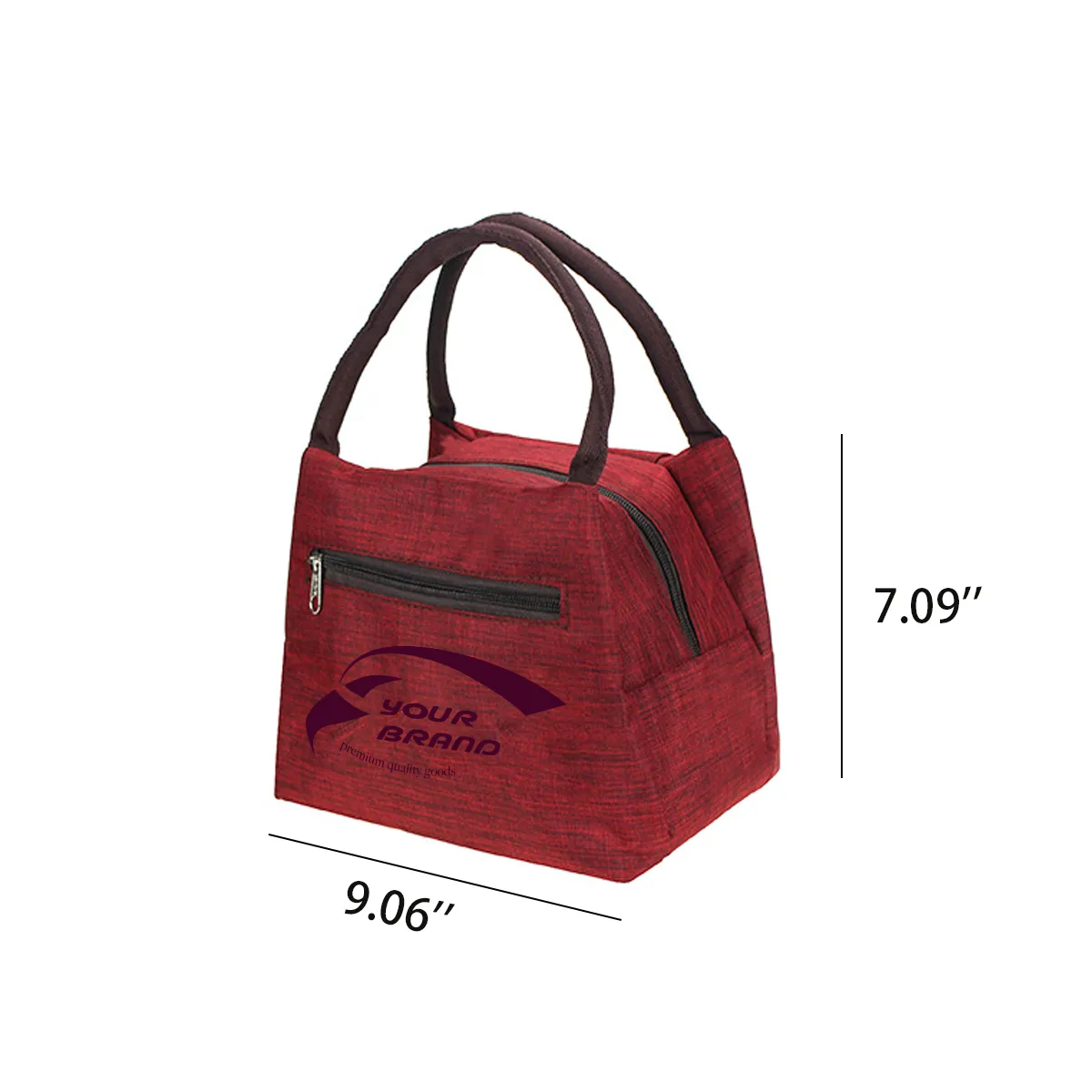 Reusable Insulation Lunch Bag Cooler Handbag 4