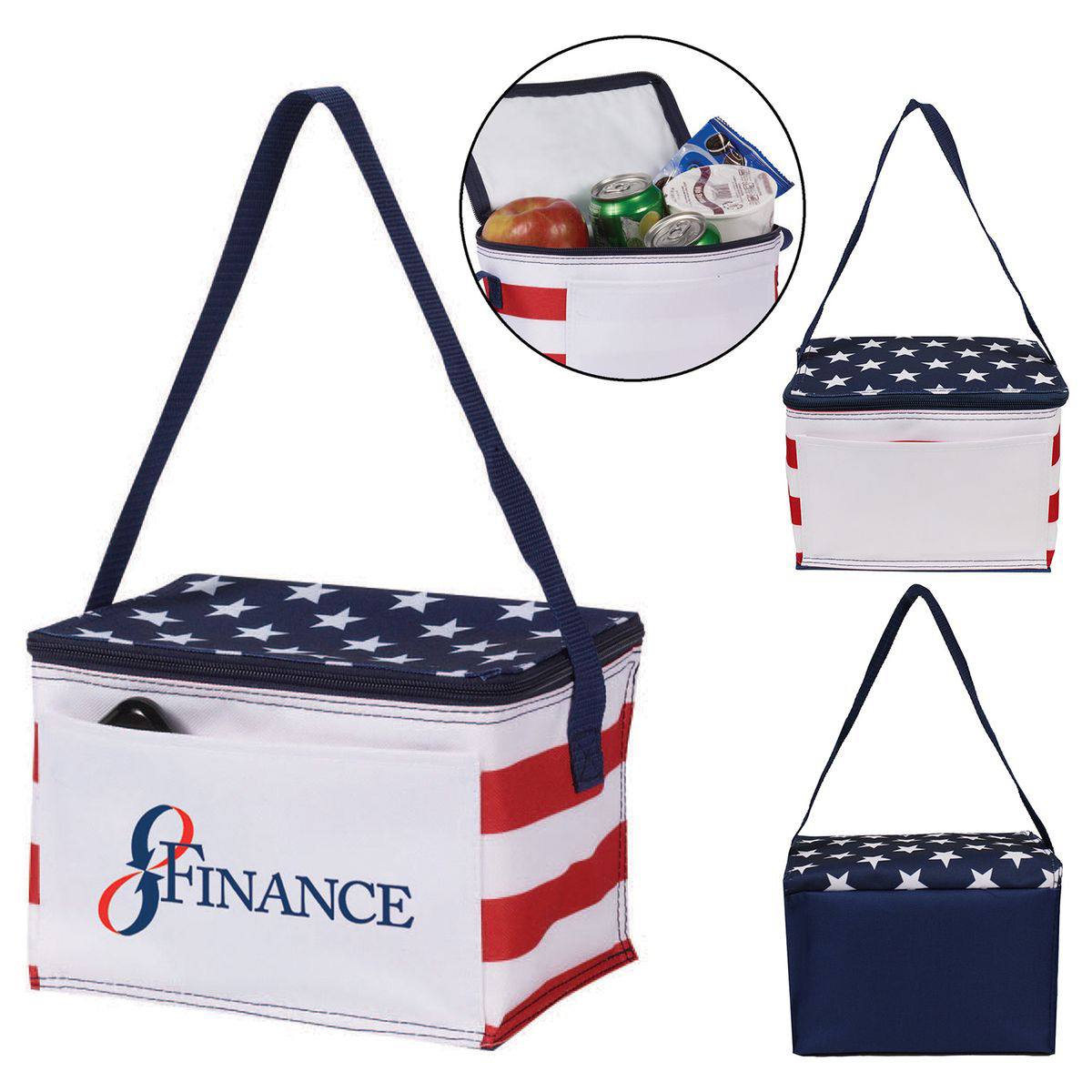 SnackShell Patriotic Cooler Bag 2