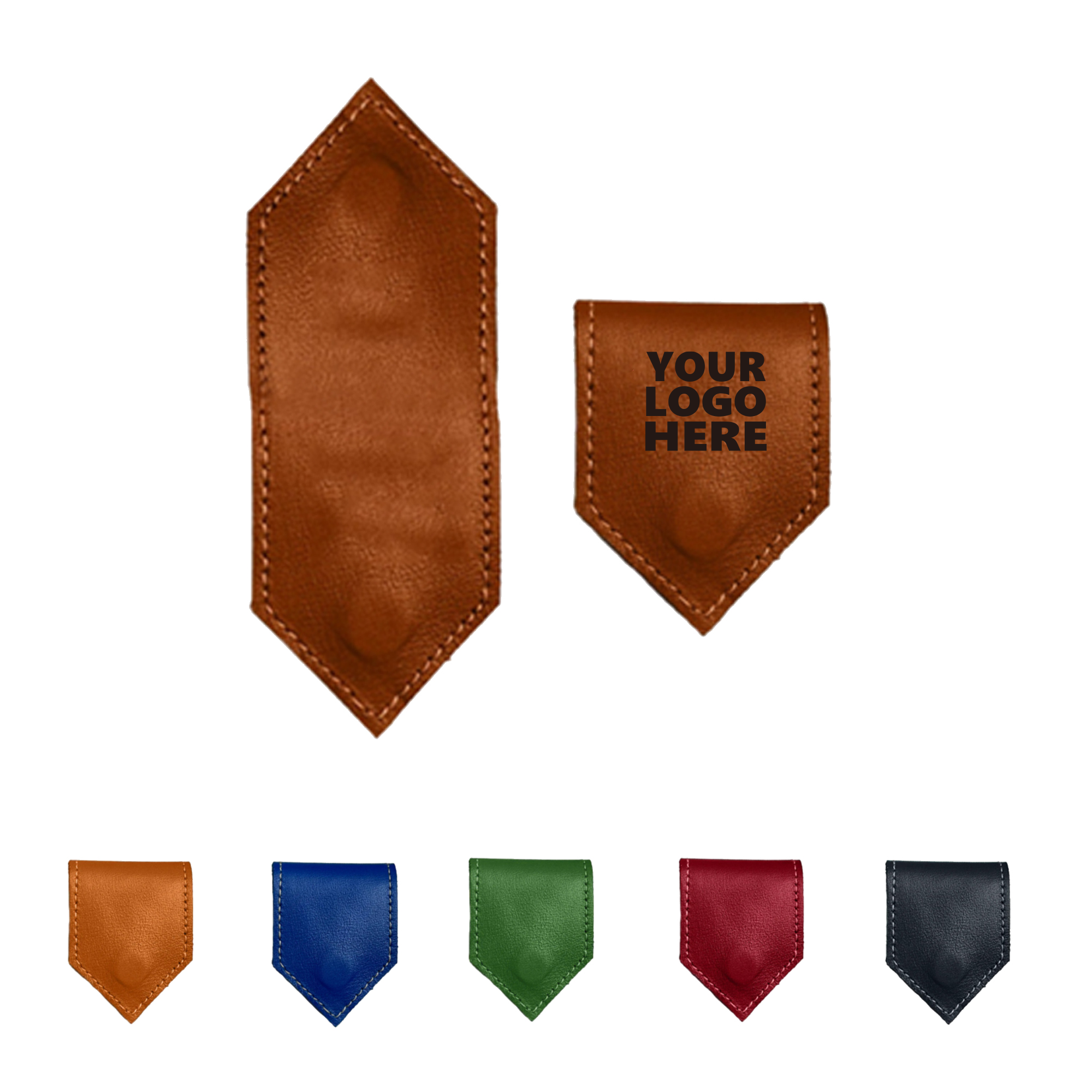 PU Leather Portable Magnetic Bookmarks 1