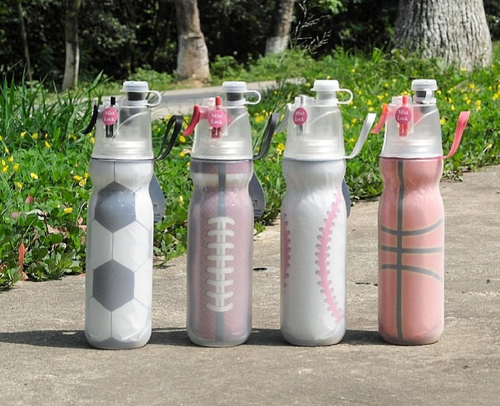 600 ML Misting Water Bottle 1