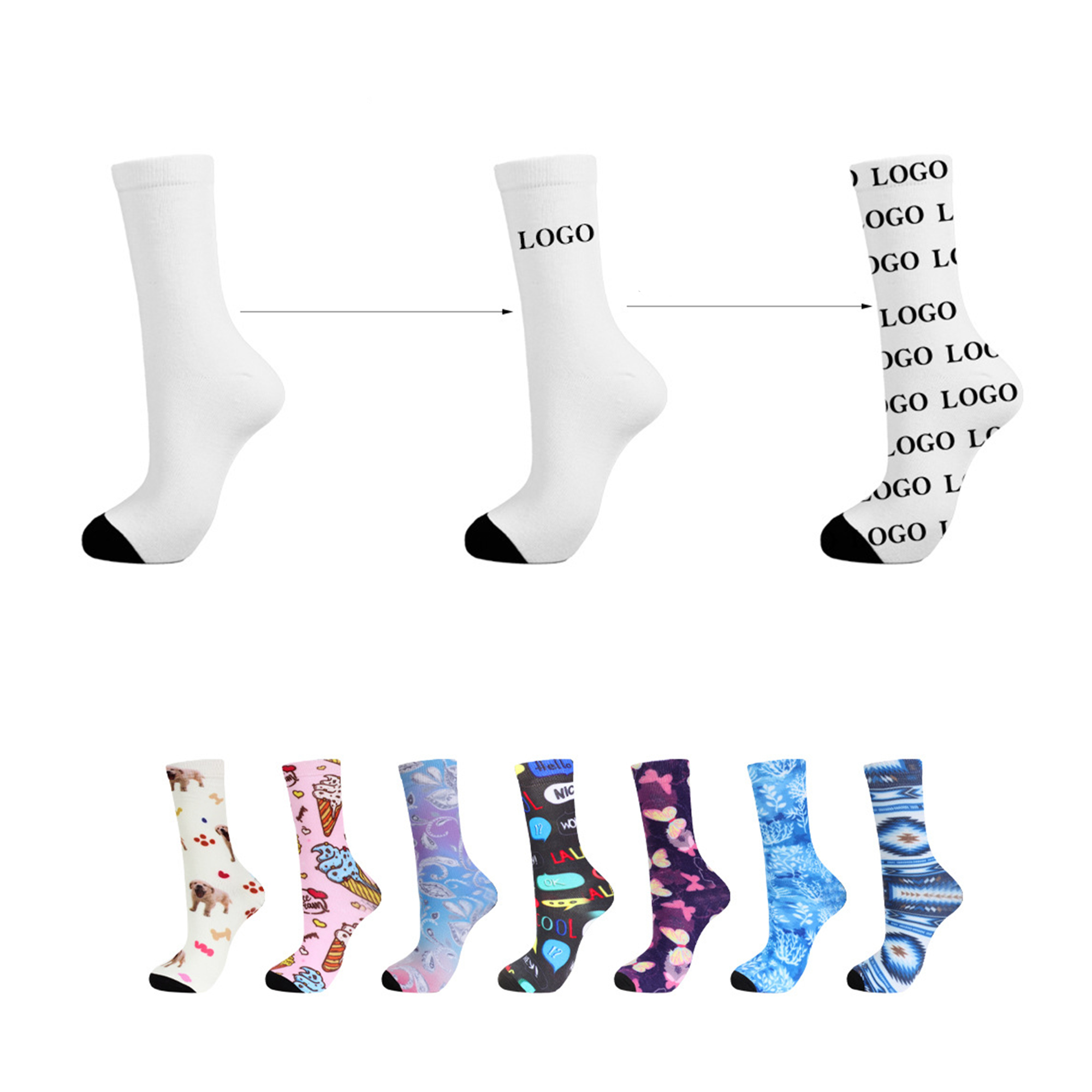 Personalized Socks Wholesale 1