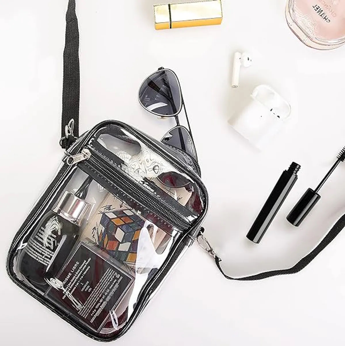 Stadium Concerts Clear Plastic Purses Shoulder Crossbody Bag 7