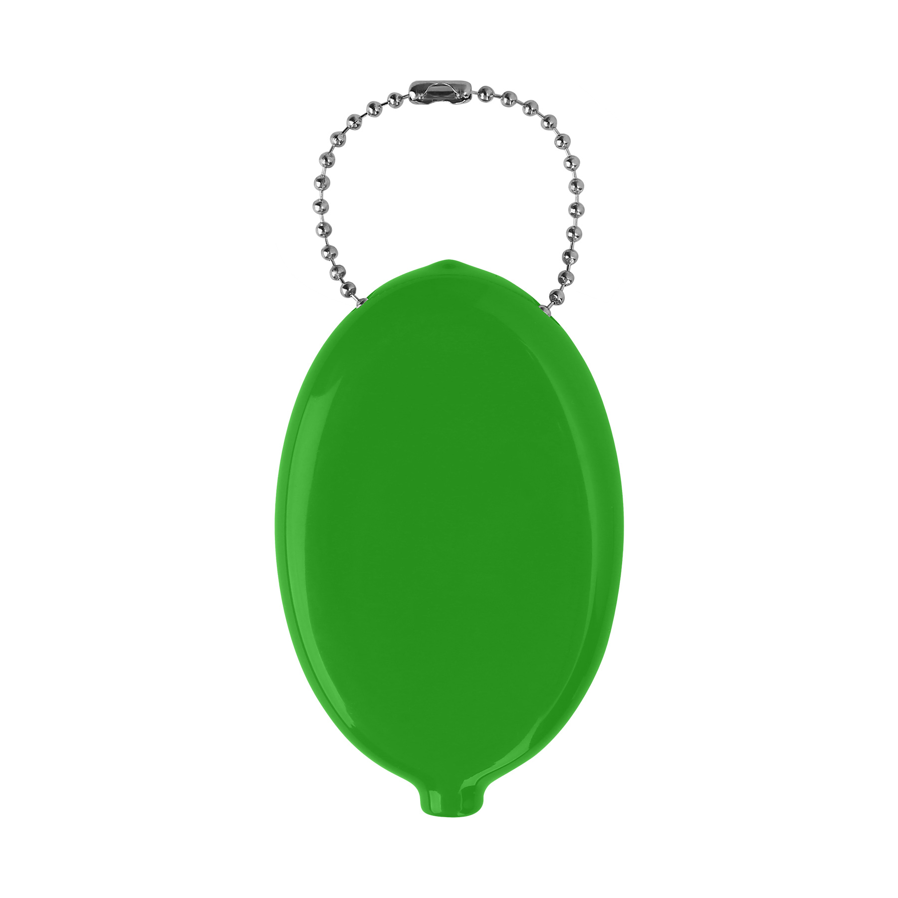 Oval Coin Pouch With Keychain 14