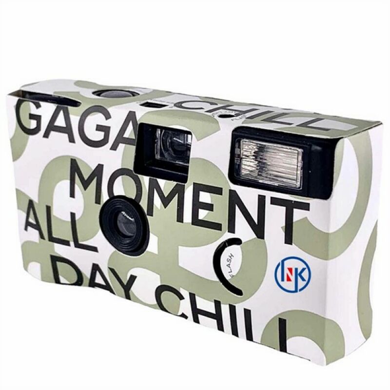 Full Color Disposable Flash Camera with 27 Exposures