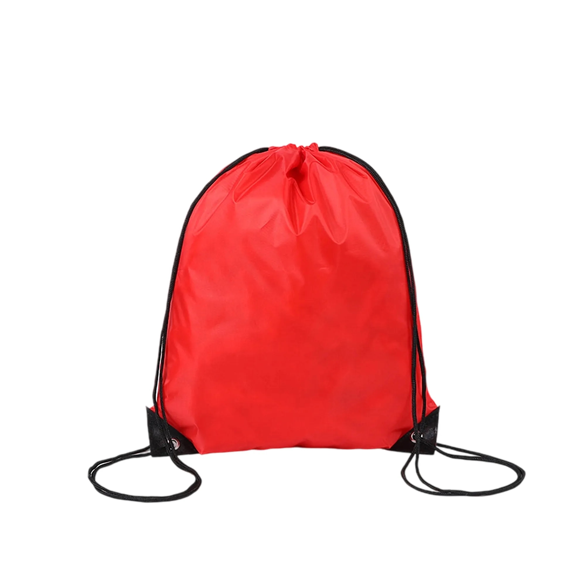 Reinforced Polyester Drawstring Backpack 13x17 5