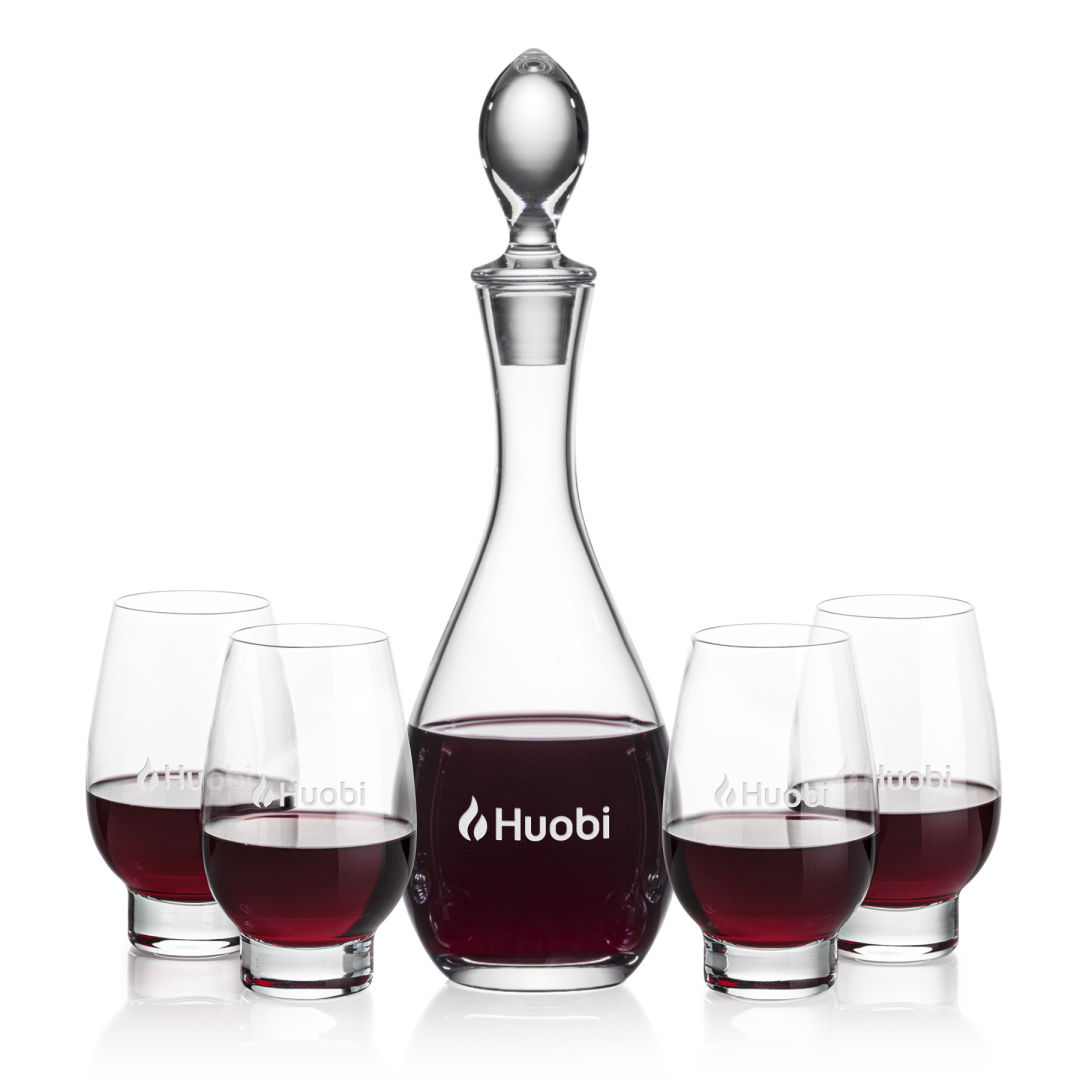 Malvern Decanter & Edderton Stemless Wine 2