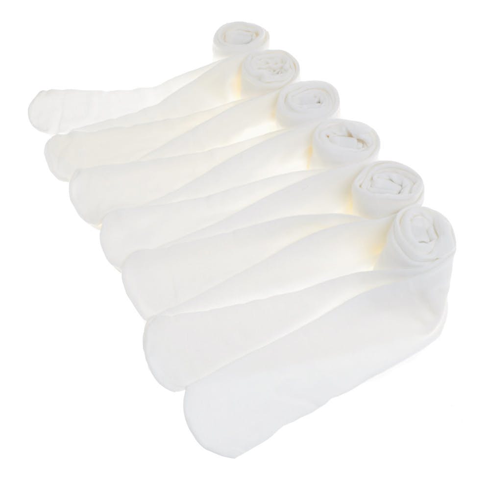 Girls' Winter Tights - White 2