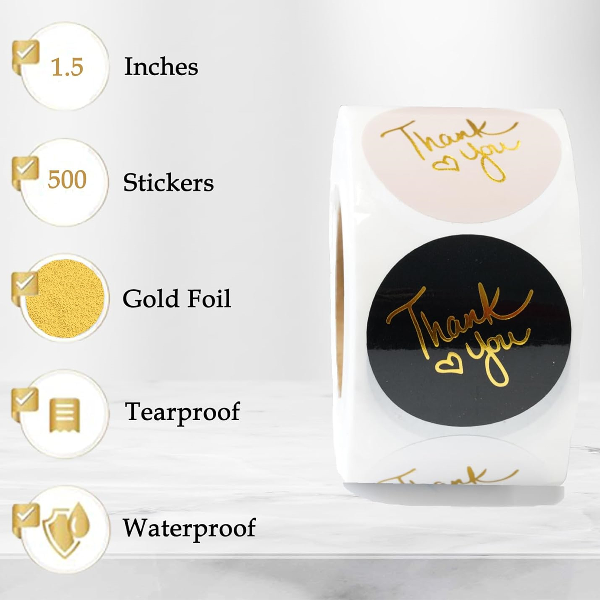 Thank You Stickers With Beautiful Design 2