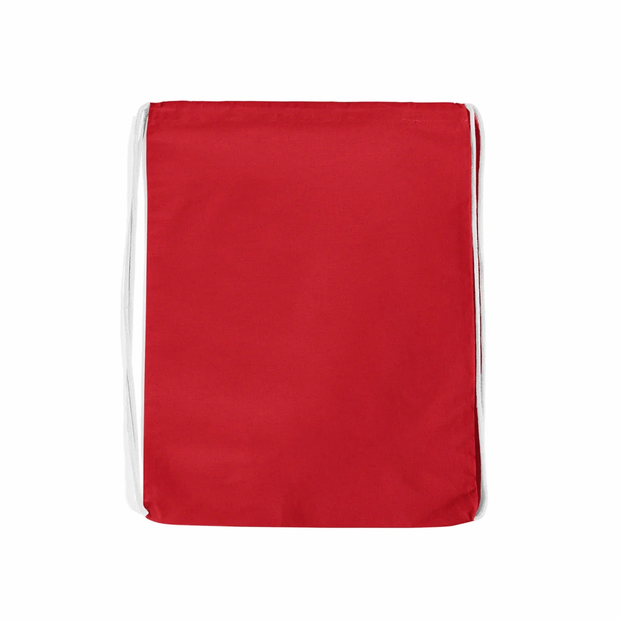 Colored Cotton Sports Pack, custom drawstring bag with logo imprint 10