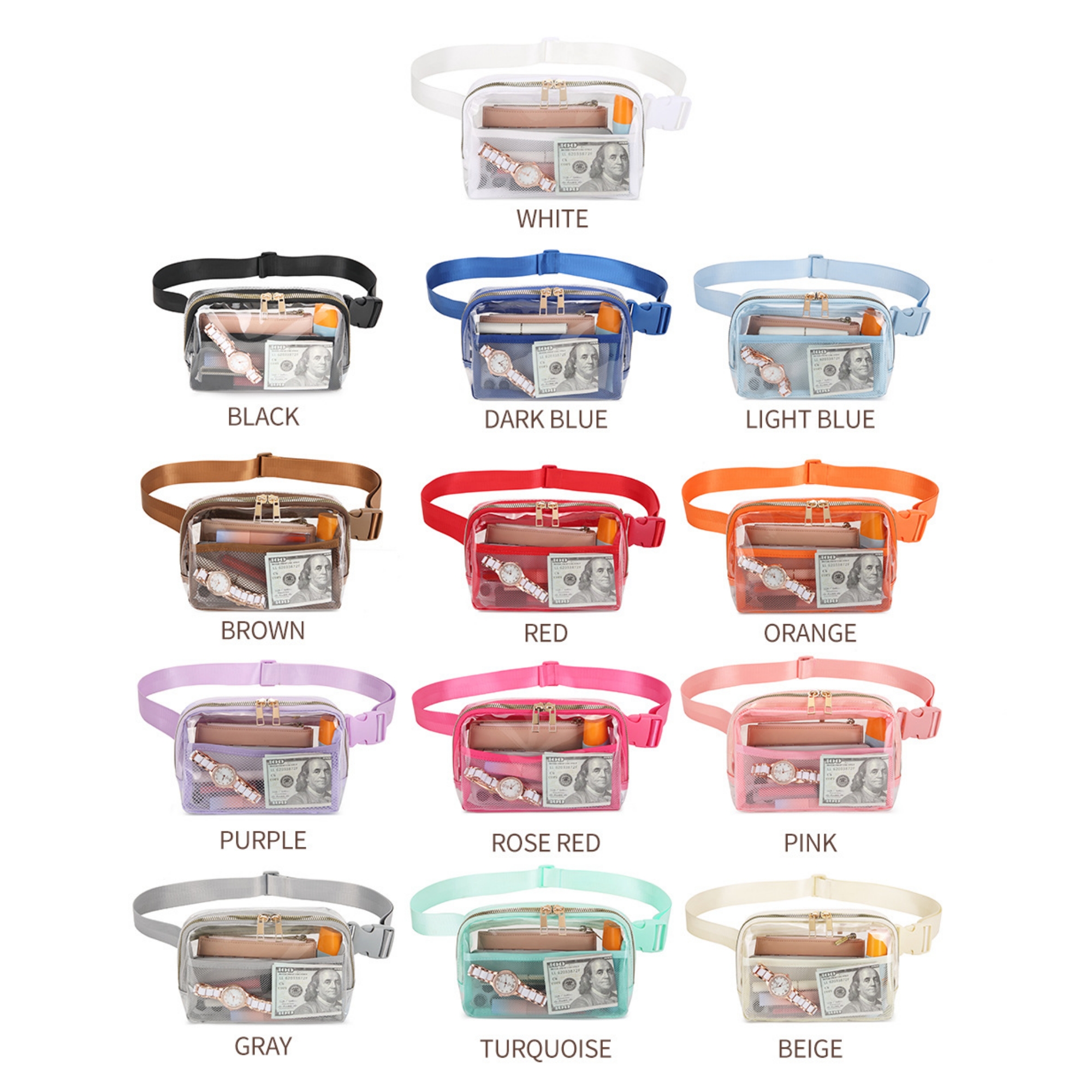 Clear Stadium Crossbody Bag 3