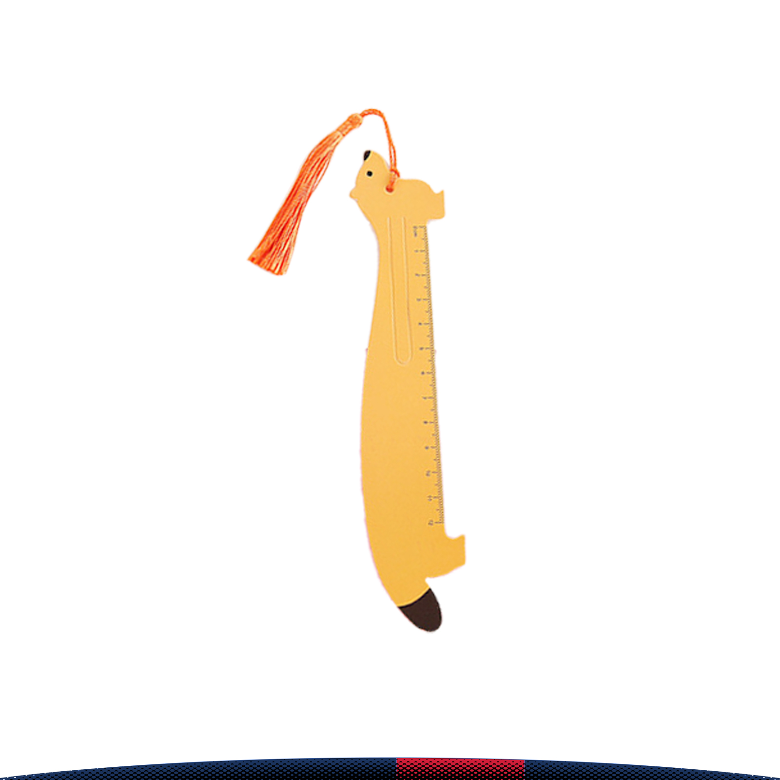 Cartoon Bookmark Ruler, custom ruler with logo imprint 2