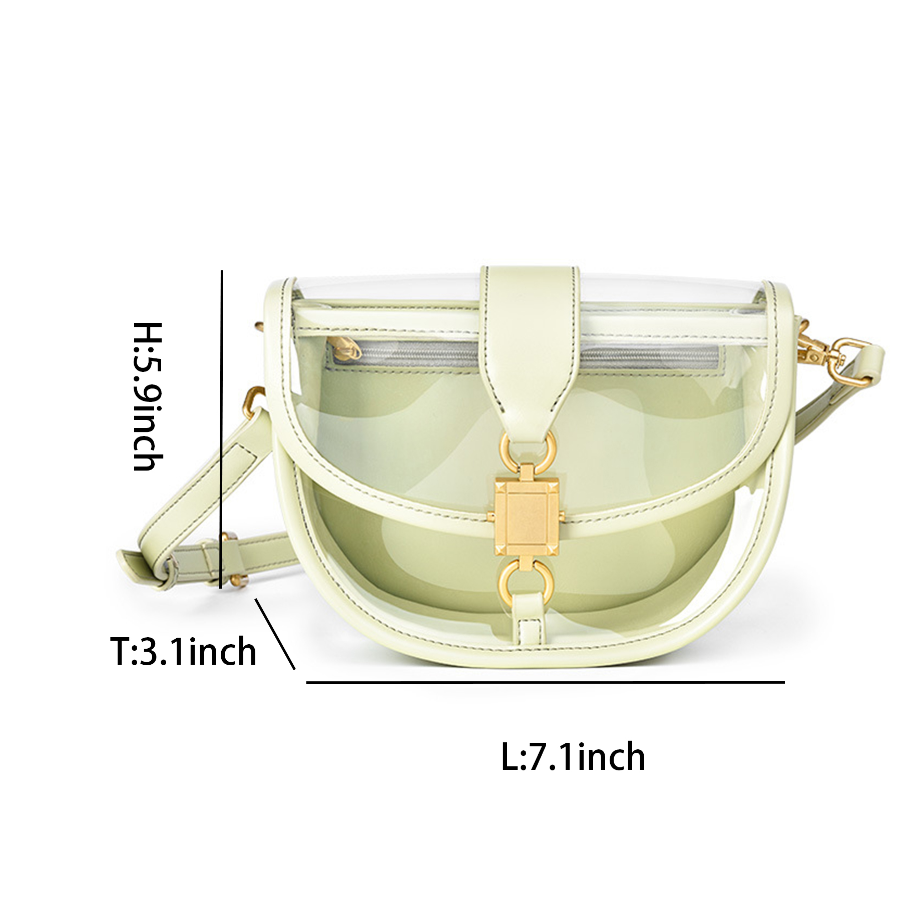 Pvc See-Through Jelly Clutch Bag 3