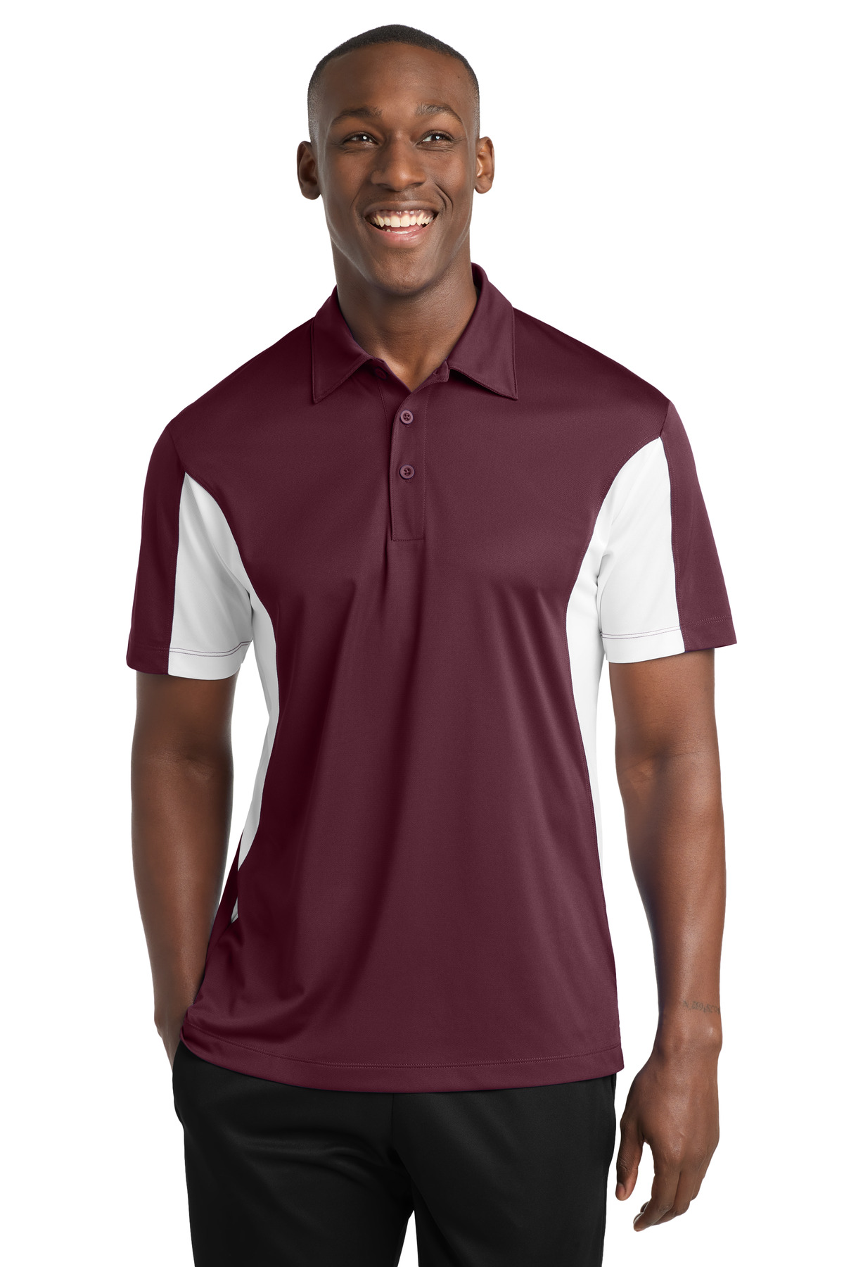 Sport-Tek Side Blocked Micropique Sport-Wick Polo. ST655 109