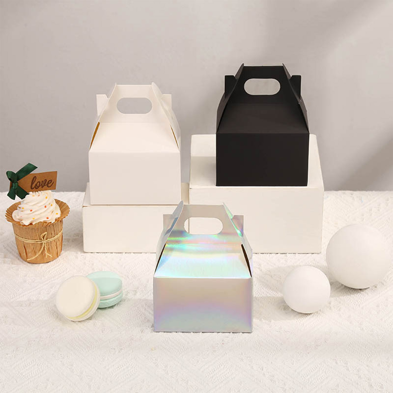 Portable Food Packaging Bakery Box 8