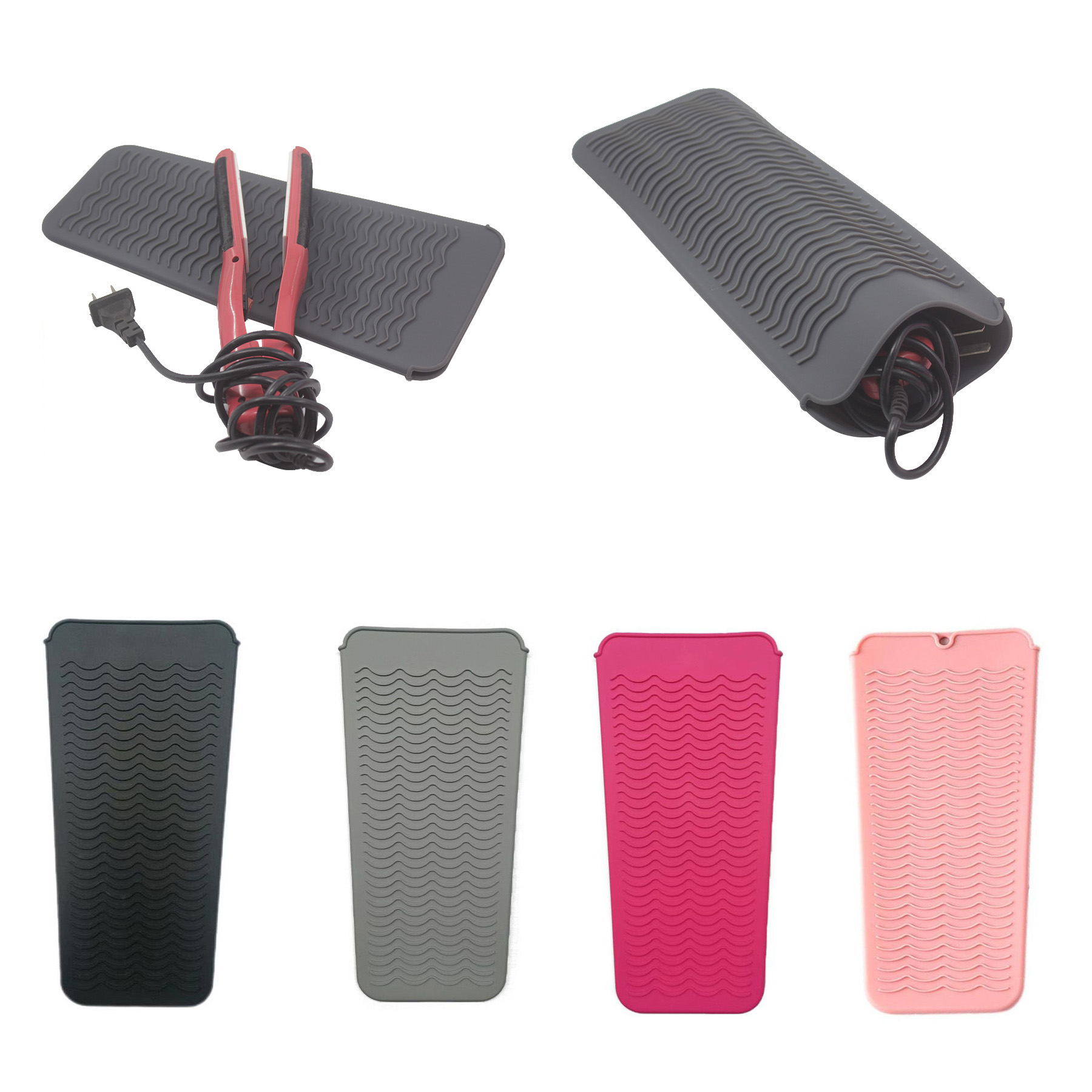 Heat Resistant Mat For Curling Iron 4
