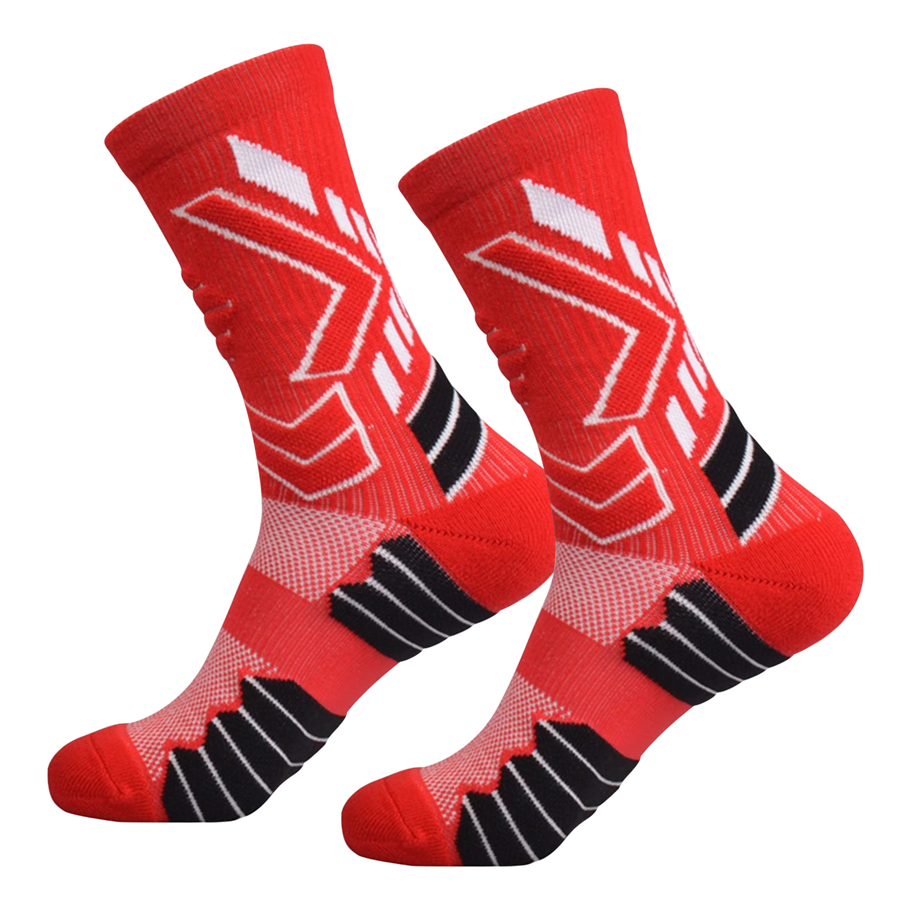 Custom Full-Color Jacquard Mid-Calf Sports Socks 6