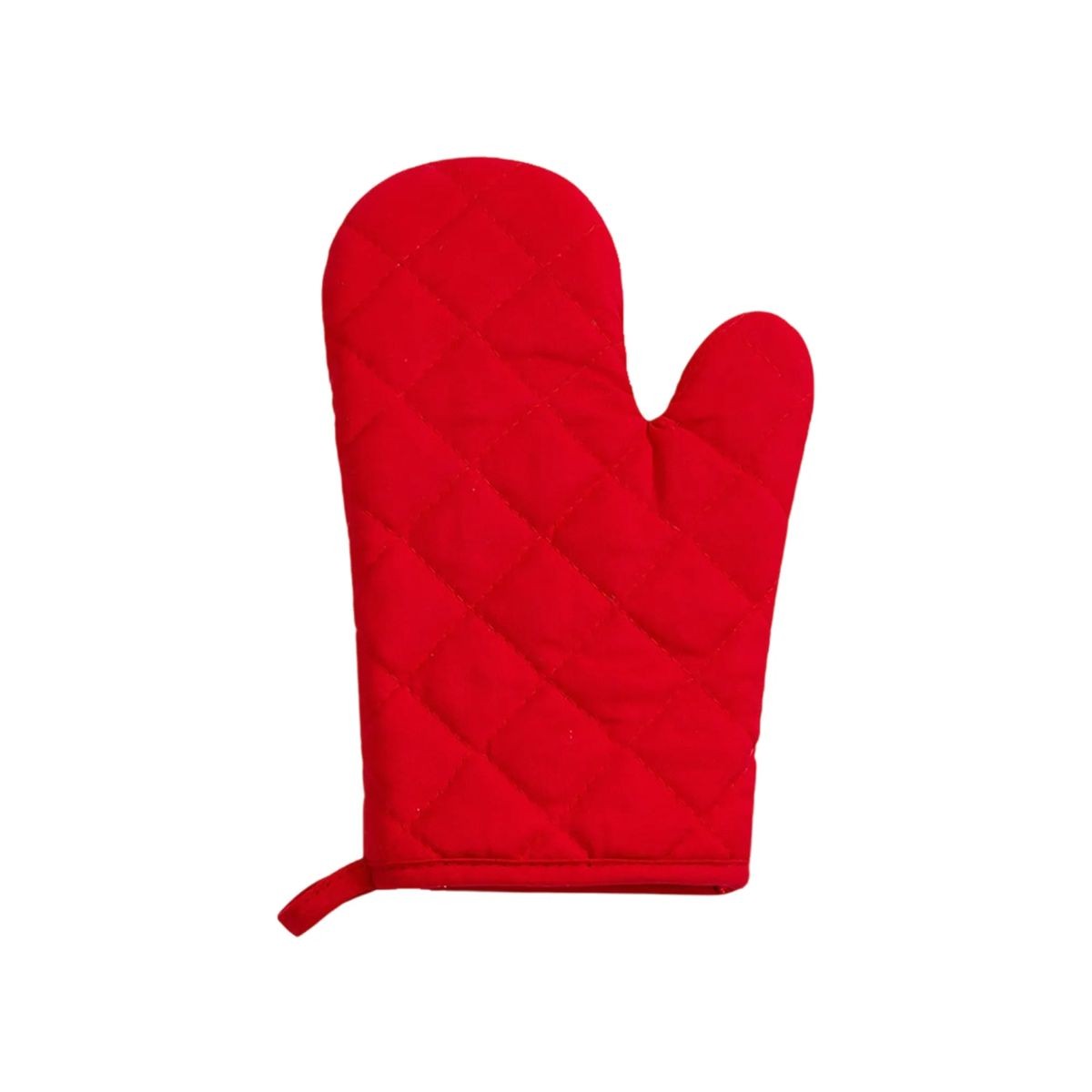 Cotton Heat Resistant Oven Mitt with Polyester Layer and Custom Imprint 6