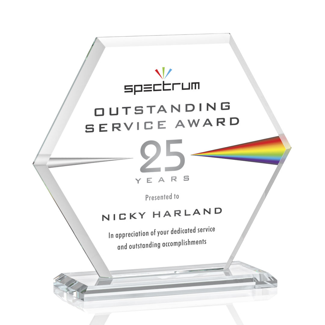 Barnett VividPrint™ Award - Clear 9