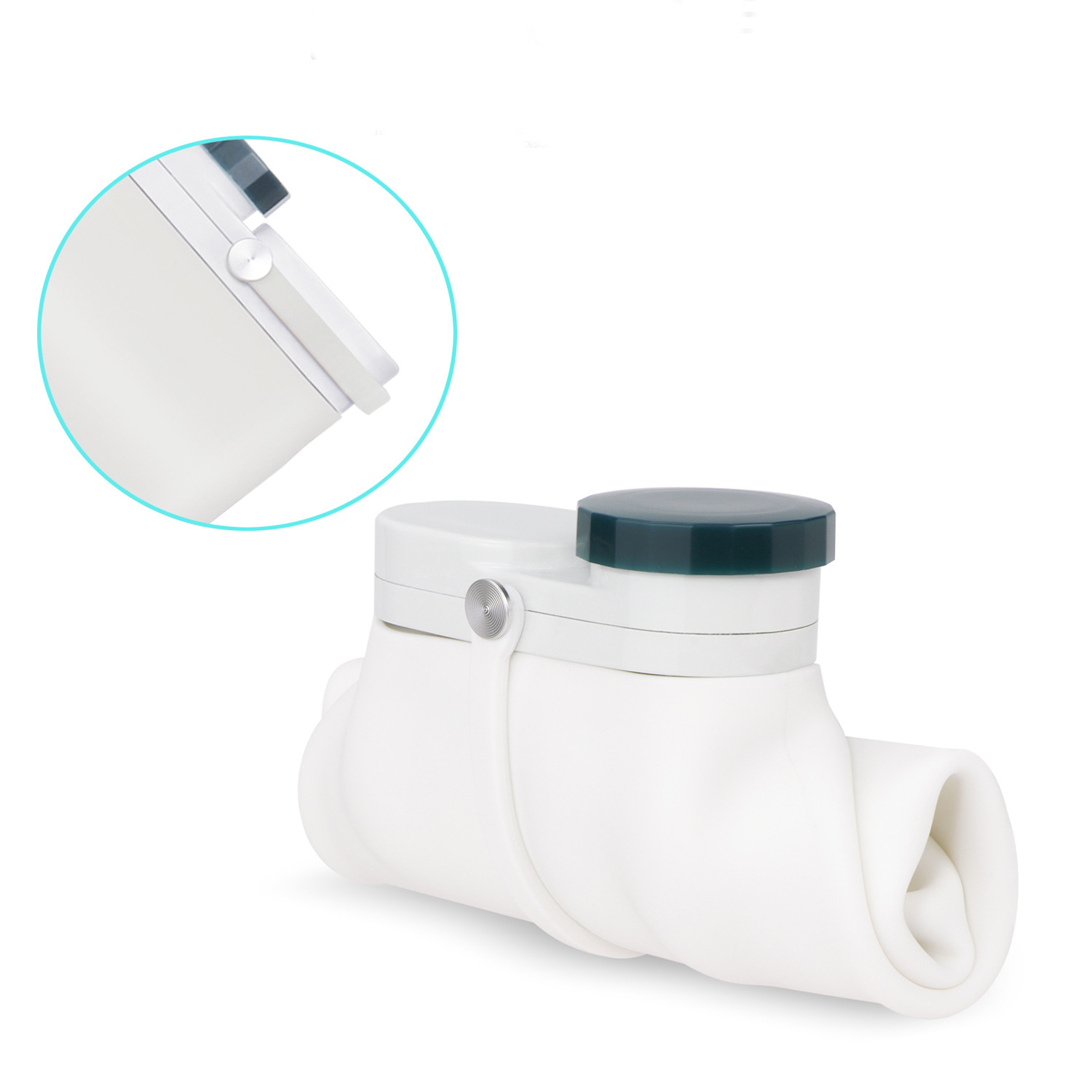 20oz Collapsible Silicone Water Bottle 3