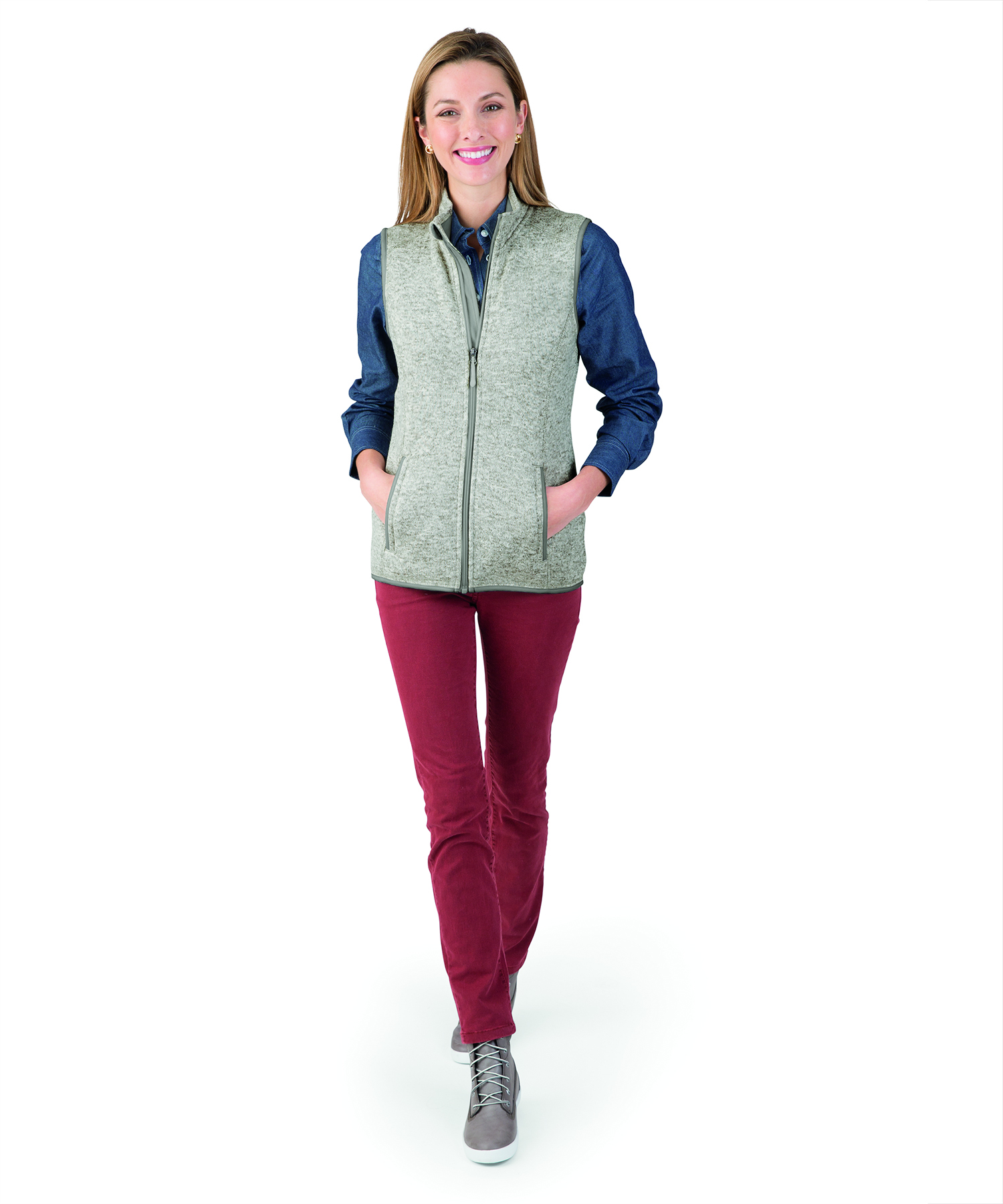 Women's Pacific Heathered Vest 21
