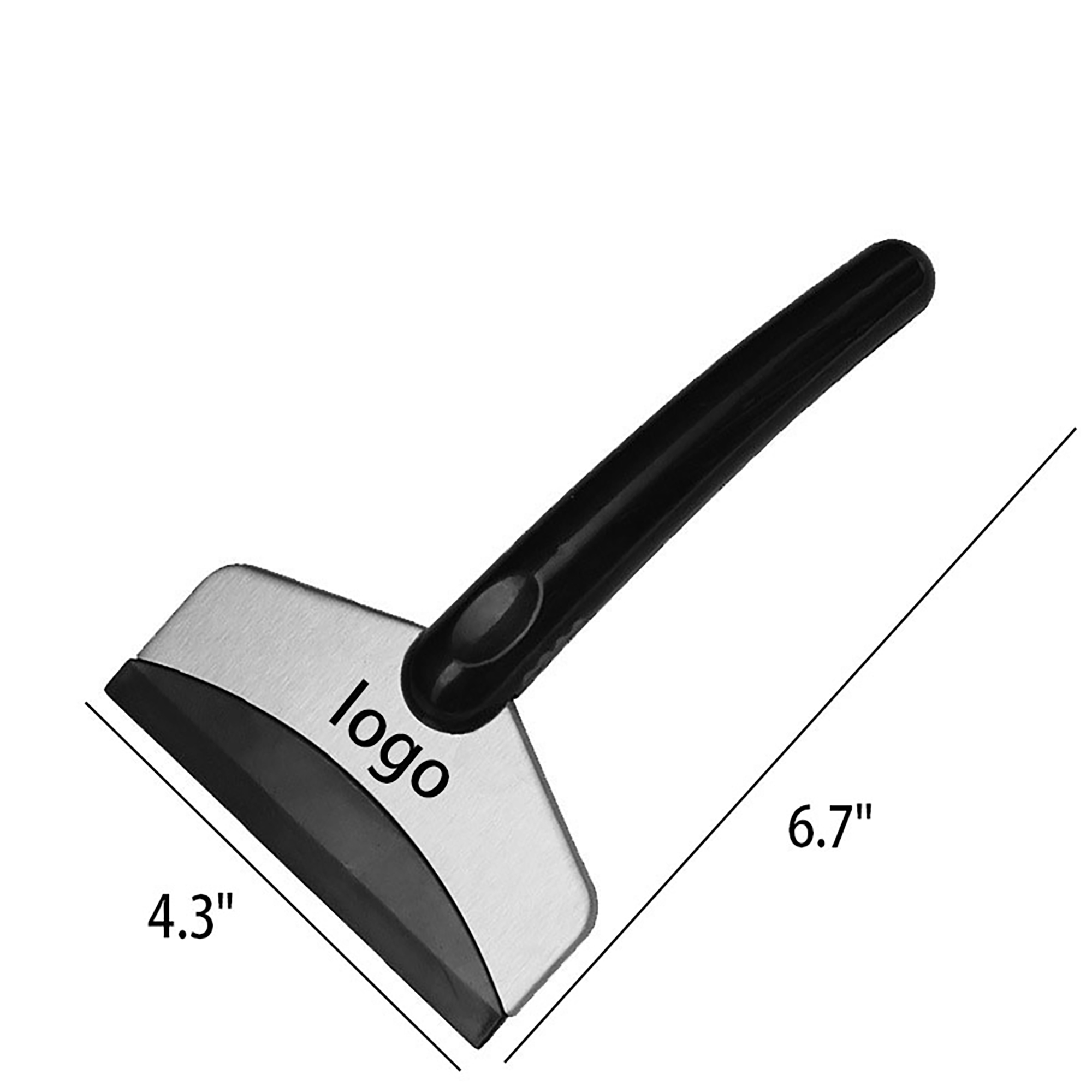 Stainless Steel Glass Snow Shovel 3