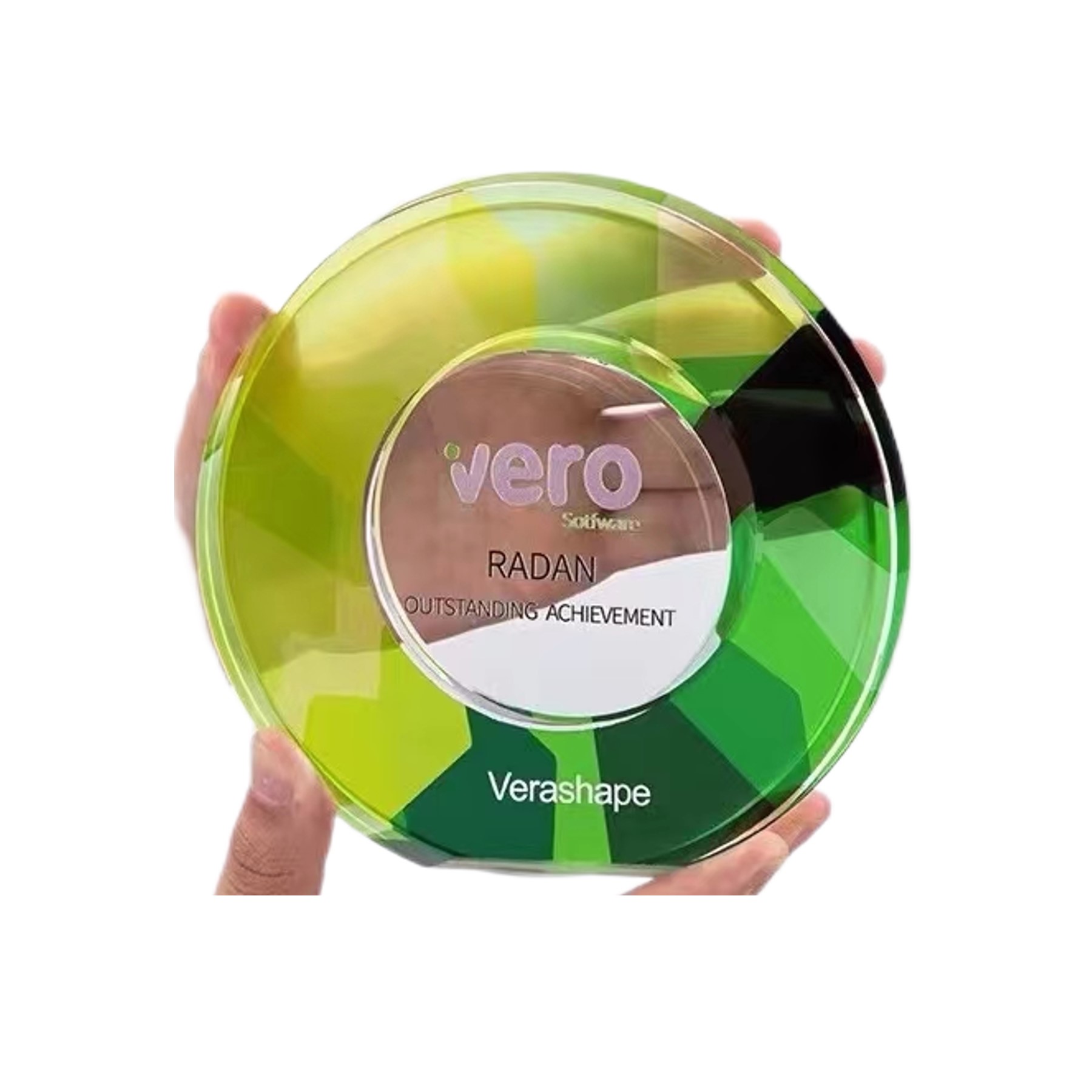 Dazzle Round Creative Crystal Trophy (direct import) 2